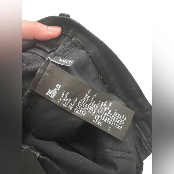 THE KOOPLES Black Straight Leg Jeans - Picture 5 of 5